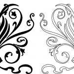 Adorno de ramo - Vector SVG DXF para CNC Router y Laser CO2 - Descargable gratis | Stanser