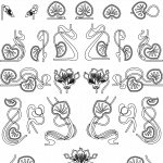 Bordes decorativos - Vector SVG DXF para CNC Router y Laser CO2 - Descargable gratis | Stanser