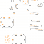 Brazo hidráulico - Vector descarganle para corte CNC y grabado laser gratis | Stanser