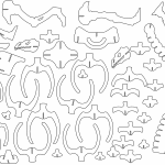Huesos de Brontosaurio a 6mm - Vector descarganle para corte CNC y grabado laser gratis | Stanser