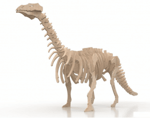 Brontosaurio a 3mm