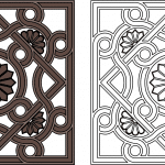 Ornamento bizantino - Vector SVG DXF para CNC Router y Laser CO2 - Descargable gratis | Stanser