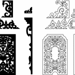 Paneles calados para gabinete - Vector SVG DXF para CNC Router y Laser CO2 - Descargable gratis | Stanser