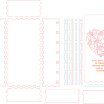 Caja "Estrellas y corazones" - Vector SVG DXF para CNC Router y Laser CO2 - Descargable gratis | Stanser
