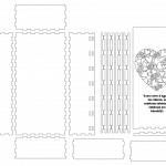 Caja rectangular con tapa deslizable "Corazón" - Vector SVG DXF para CNC Router y Laser CO2 - Descargable gratis | Stanser