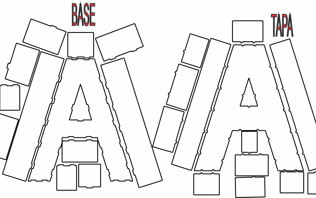Caja de la letra A