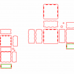 Cajas para cajonera - Vector SVG DXF para CNC Router y Laser CO2 - Descargable gratis | Stanser