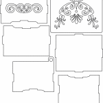 Cajita decorativa - Vector SVG DXF para CNC Router y Laser CO2 - Descargable gratis | Stanser