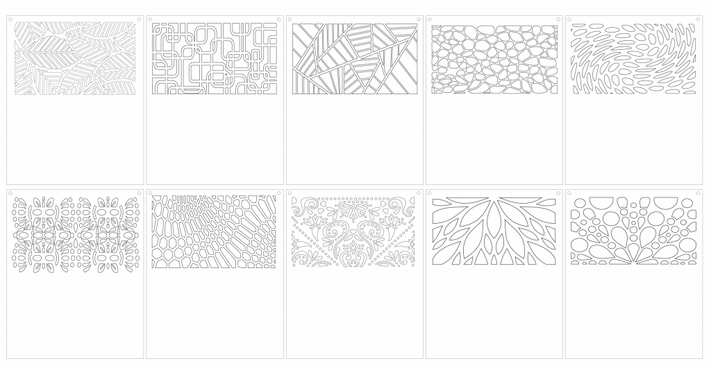 Base para calendario — vector para corte CNC