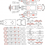 Camioneta de valores - Vector descarganle para corte CNC y grabado laser gratis | Stanser