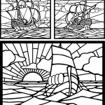 Mosaico barco - Vector SVG DXF para CNC Router y Laser CO2 - Descargable gratis | Stanser