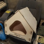 Casa para mascota - Vector descarganle para corte CNC y grabado laser gratis | Stanser