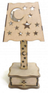 Lámpara «Luna y estrellas»