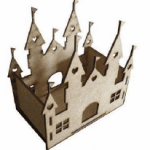 Castillo - Vector SVG DXF para CNC Router y Laser CO2 - Descargable gratis | Stanser