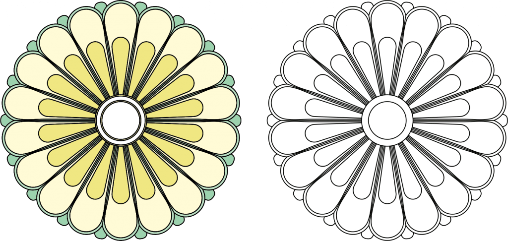 Medallón floral — vector para corte CNC