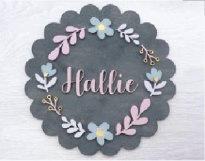 Decoración de pared personalizable