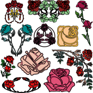 Colección rosas