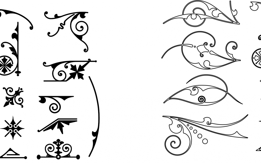Colección ornamentos tipográficos