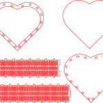 Caja para chocolates - Vector SVG DXF para CNC Router y Laser CO2 - Descargable gratis | Stanser