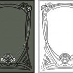 Portada libro antiguo - Vector SVG DXF para CNC Router y Laser CO2 - Descargable gratis | Stanser