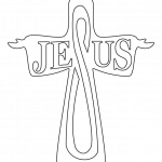 Cruz en forma de Jesús - Vector SVG DXF para CNC Router y Laser CO2 - Descargable gratis | Stanser