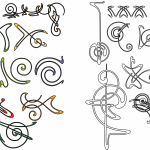 Patrones curvos - Vector SVG DXF para CNC Router y Laser CO2 - Descargable gratis | Stanser