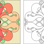 Flor ornamento - Vector SVG DXF para CNC Router y Laser CO2 - Descargable gratis | Stanser
