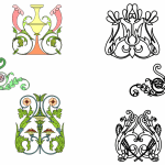 Decoración - Vector SVG DXF para CNC Router y Laser CO2 - Descargable gratis | Stanser