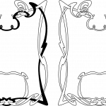 Borde lineal decorativo - Vector SVG DXF para CNC Router y Laser CO2 - Descargable gratis | Stanser