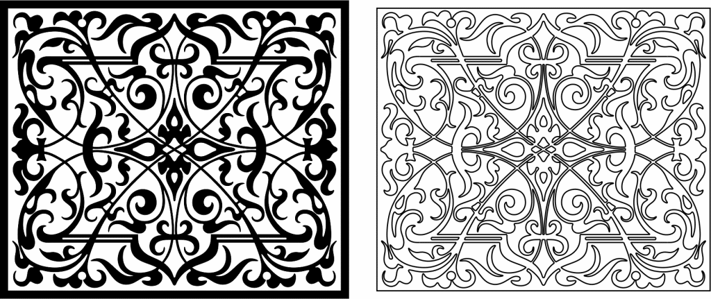 Oléo — vector para corte CNC