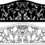 Descanso para piano - Vector SVG DXF para CNC Router y Laser CO2 - Descargable gratis | Stanser