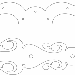 Bisagra para puerta - Vector descarganle para corte CNC y grabado laser gratis | Stanser