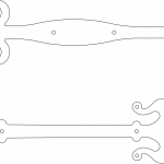 Molde de bisagras - Vector descarganle para corte CNC y grabado laser gratis | Stanser