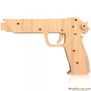 Silueta de arma de fuego