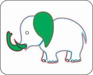 Rompecabezas de elefante