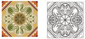 Ornamento románico inglés