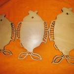 Tablas para comida "Pescado" - Vector descarganle para corte CNC y grabado laser gratis | Stanser