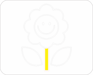 Flor sonriente