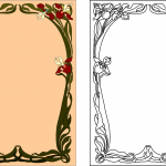 Marcos completos con flores - Vector SVG DXF para CNC Router y Laser CO2 - Descargable gratis | Stanser