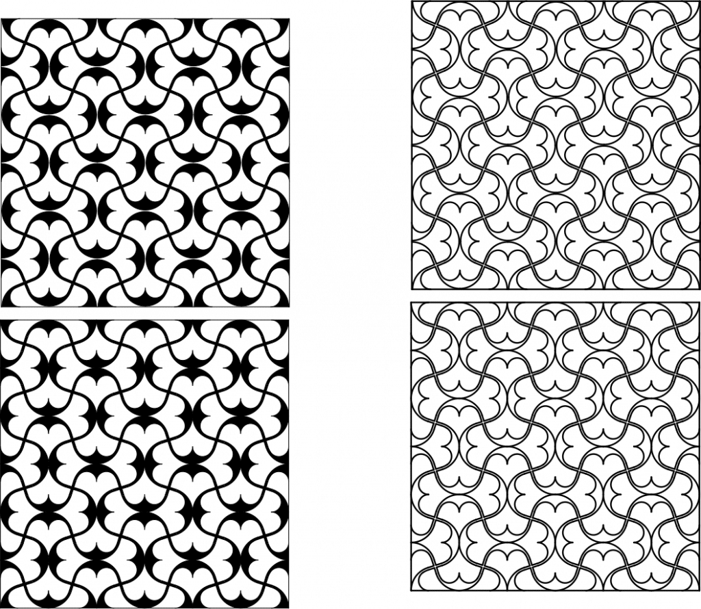 Patrones — vector para corte CNC