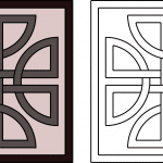 Ornamento francés - Vector SVG DXF para CNC Router y Laser CO2 - Descargable gratis | Stanser