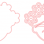 Rostro de Frida para luces - Vector SVG DXF para CNC Router y Laser CO2 - Descargable gratis | Stanser