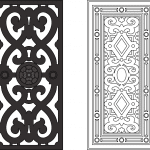 Patron para mueble - Vector SVG DXF para CNC Router y Laser CO2 - Descargable gratis | Stanser