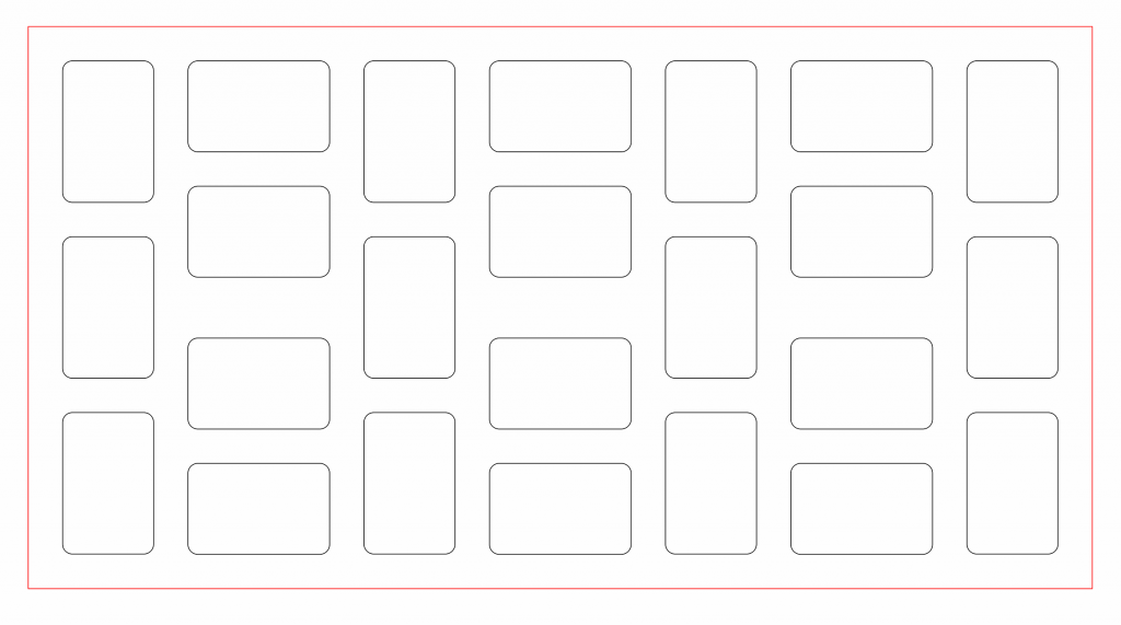 Portarretratos sencillo (20 fotos) — vector para corte CNC