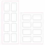 Portarretratos sencillos (8 fotos) - Vector descarganle para corte CNC y grabado laser gratis | Stanser