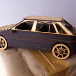 Auto familiar tridimensional - Vector descarganle para corte CNC y grabado laser gratis | Stanser