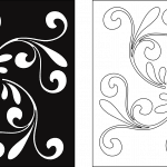 Ornamento gótico - Vector SVG DXF para CNC Router y Laser CO2 - Descargable gratis | Stanser