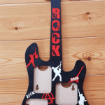 Guitarra portarretratos - Vector descarganle para corte CNC y grabado laser gratis | Stanser