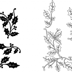 Borde de hojas - Vector SVG DXF para CNC Router y Laser CO2 - Descargable gratis | Stanser