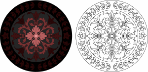 Plato decorativo